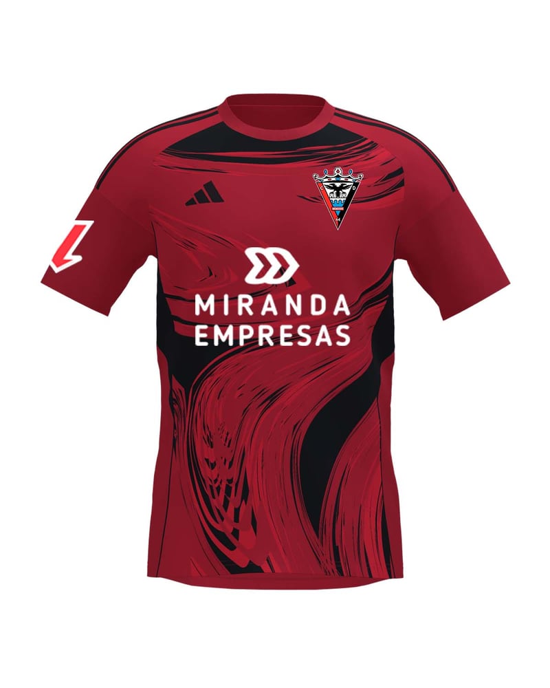 Kinder Mirandés 2025/26 Heimtrikot