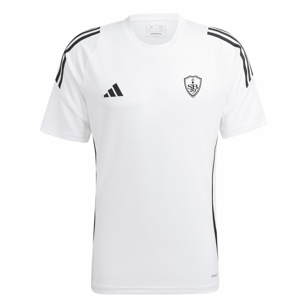 Herren Brest 2024/25 Drittes Vor dem Spiel Trikot – Weiß