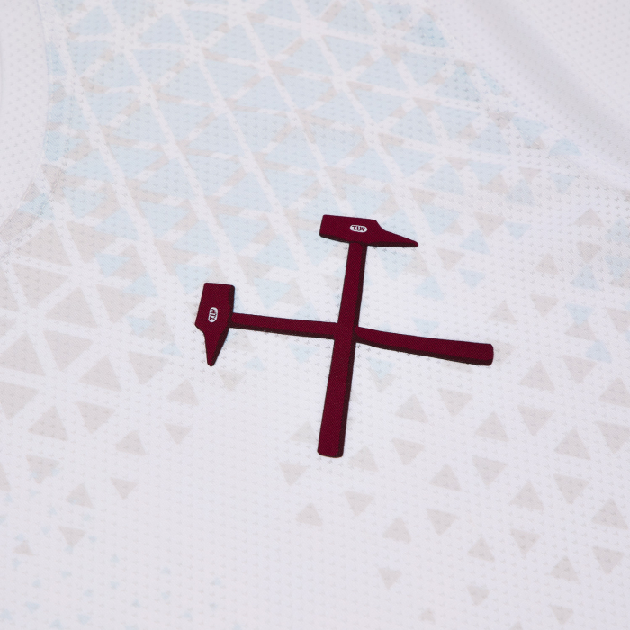 Maillot d'avant-match third West Ham United 2026/27 - Blanc Homme