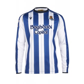 Kinder Real Sociedad B 2025/26 Heim Langarmtrikot