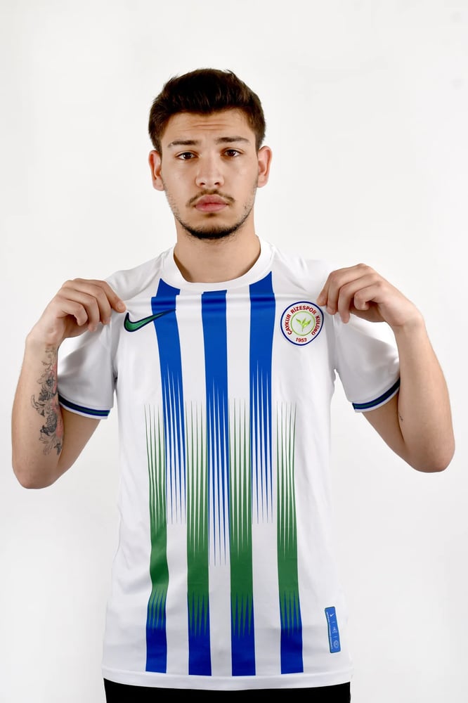 Herren Caykur Rizespor 2024/25 Auswärtstrikot - Klassische Streifen