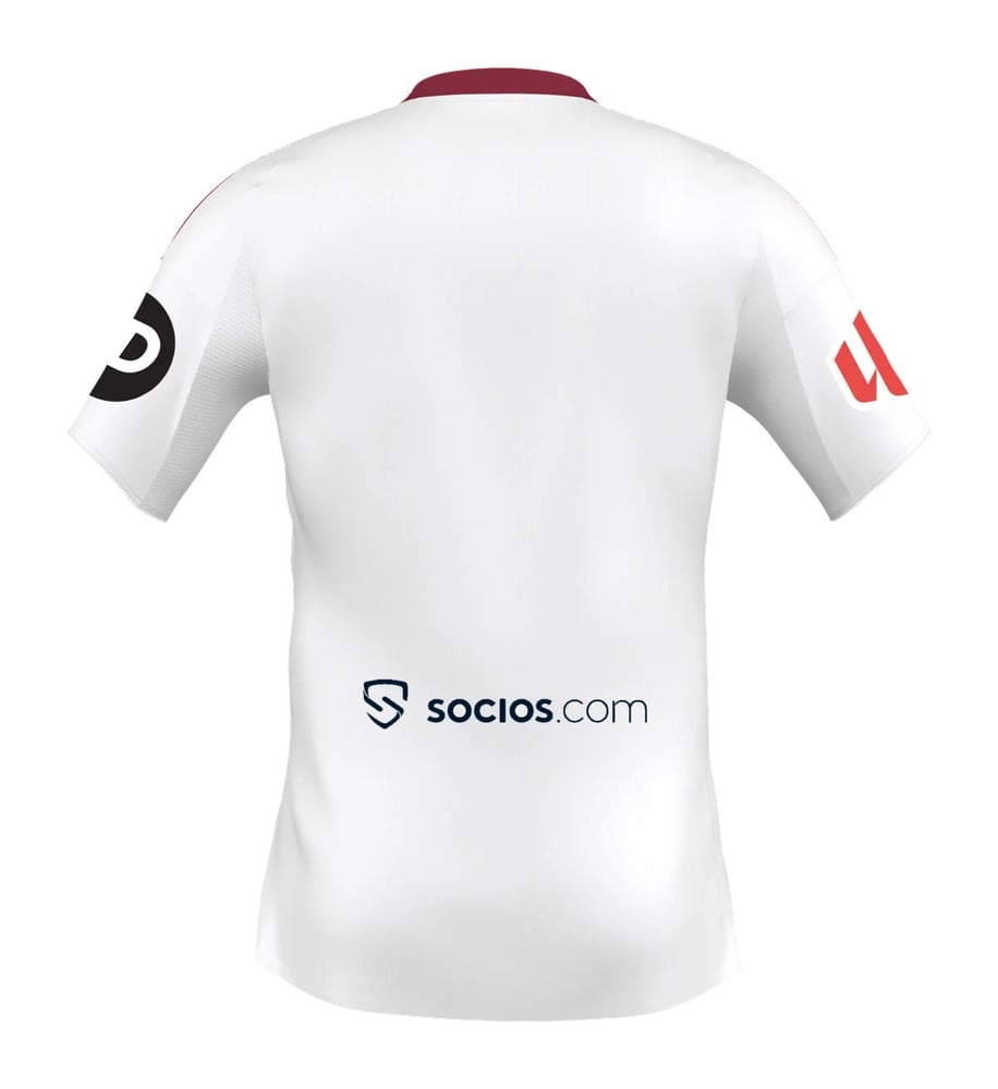 Kinder Sevilla FC 2025/26 Heimtrikot