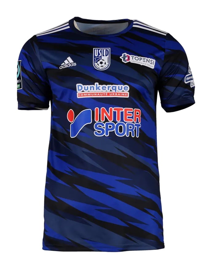 Kid's Dunkerque 2023/24 Home Shirt