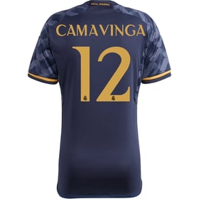 Real Madrid #12 Eduardo Camavinga Auswärtstrikot 23/24