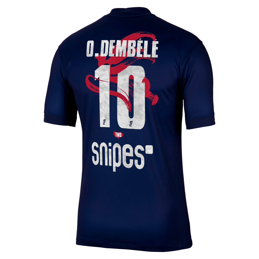 Kid's PSG 2025/26 Home Lunar New Year Shirt O.Dembélé #10