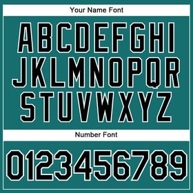 Camiseta de béisbol sin mangas personalizada, color negro y blanco, auténtica, color aguamarina