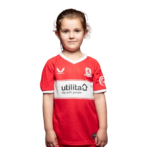 Kid's Middlesbrough 2025/26 Home Shirt