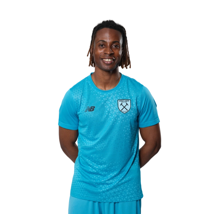 Maglia pre-partita terza West Ham United 2026/27 - Blu acqua bambino