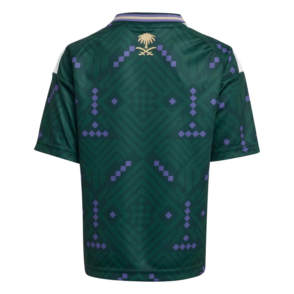 Conjunto local infantil Arabia Saudita 2026 Copa del Mundo