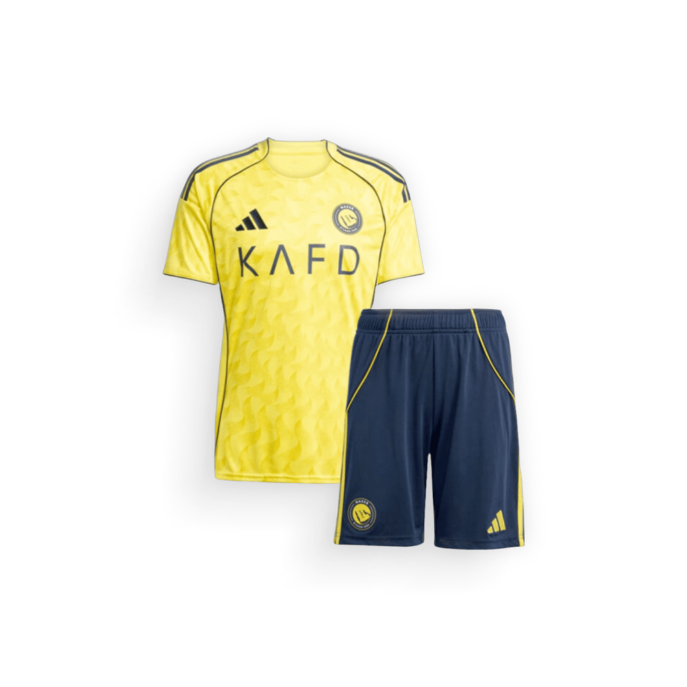 Divisa Casa 2025/26 dell’Al-Nassr FC da Bambino