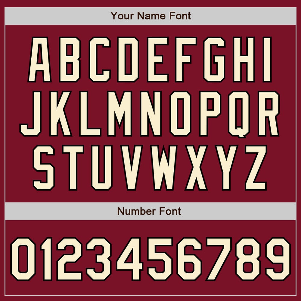 Jersey de béisbol de moda carmesí con desvanecimiento, auténtico, personalizado, con rayas crema-negro