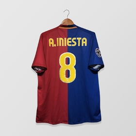 Kinder FC Barcelona 2008/09 Heimtrikot