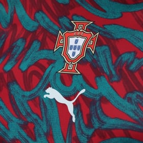 Remera pre partido tercera Portugal 2026 rojo niño