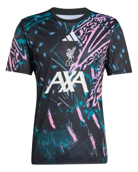 Damen Liverpool 2025/26 Drittes Vorbereitungs-Trikot – Schwarz