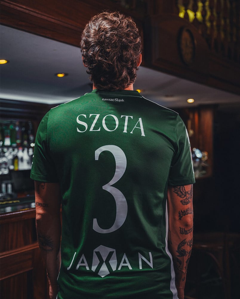 Damen Śląsk Wrocław 2025/26 Heimtrikot mit Ligabeflockung