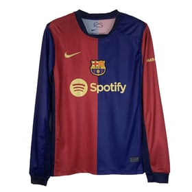 Barcelona Heim Langarmtrikot 2024/25