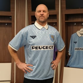 Camiseta Retro de Coventry City 1994/96 de Hombre Local