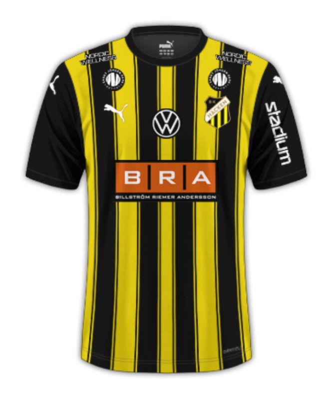 Maillot domicile enfant BK Häcken 2024