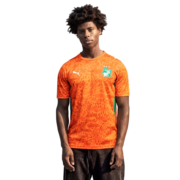 Camiseta infantil Costa de Marfil 2026 Copa del Mundo local