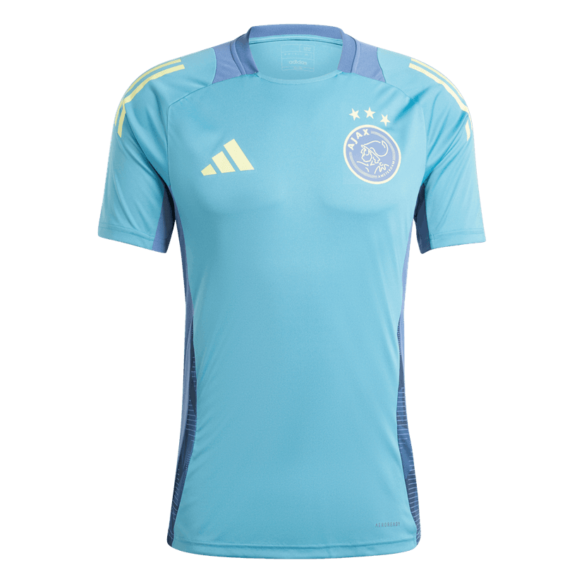 Herren Ajax 2024/25 Dritt Authentisches Trainingsshirt - Blau