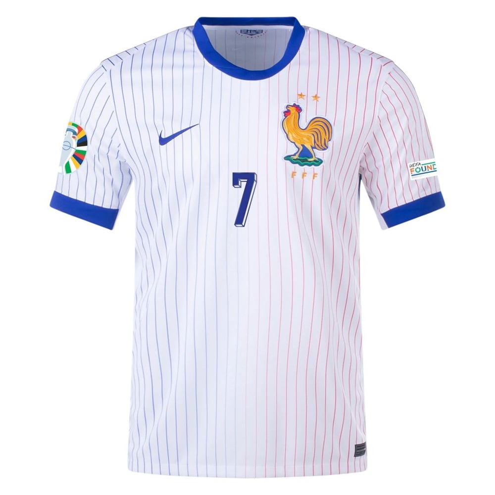 Antoine Griezmann #7 France Away Jersey EURO 2024