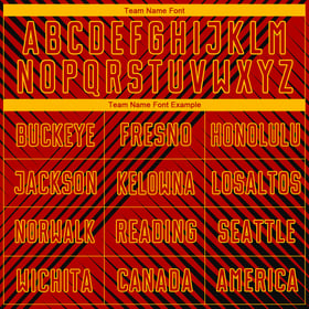 Jersey Black-Yellow Uniform Soccer Sublimation Custom Red