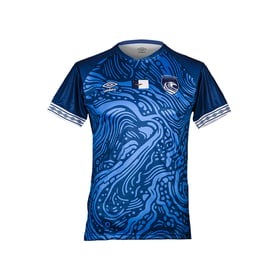 Damen Santa Clara 2024/25 Drittes Authentisches Trainings-Trikot - Blau