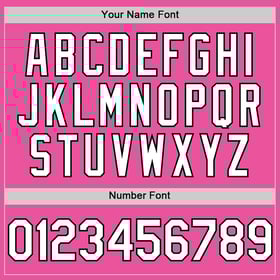 Sleeveless Pink White-Black Custom Baseball Authentic Jersey