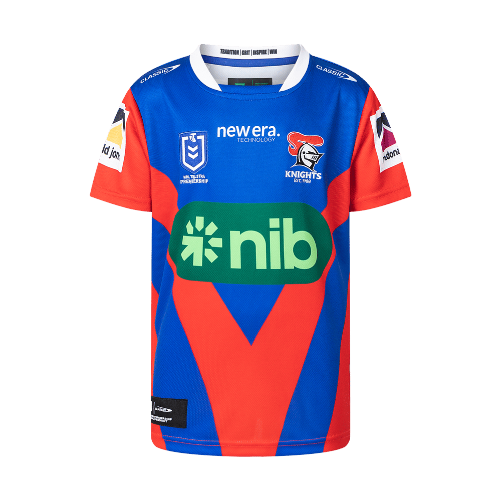 Kid's Newcastle Knights 2025 Home Shirt