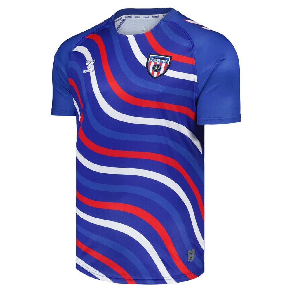Herren Sunderland 2025/26 Away Pre-Match-Trikot - Blau