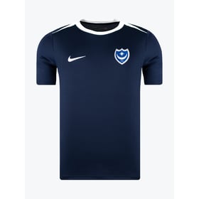 Herren Portsmouth 2024/25 Dritt Authentisches Acadpro Trainingsshirt - Weiß