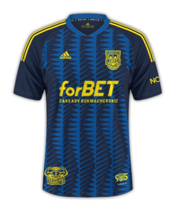 Men's Arka Gdynia 2023/24 Away Shirt