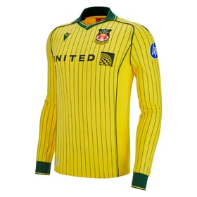 Kinder Wrexham AFC 2025/26 Auswärts Langarmtrikot