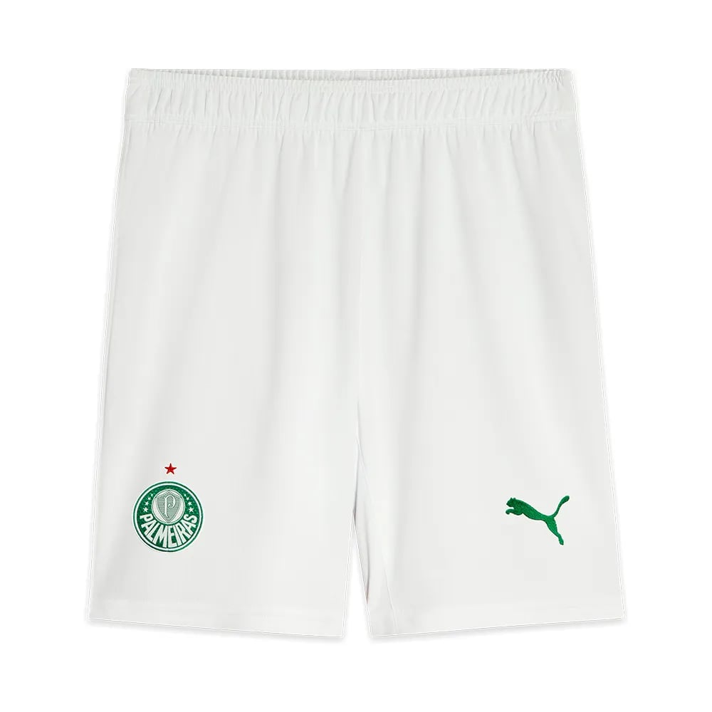 Kinder Palmeiras 2025 Heim Authentische Shorts