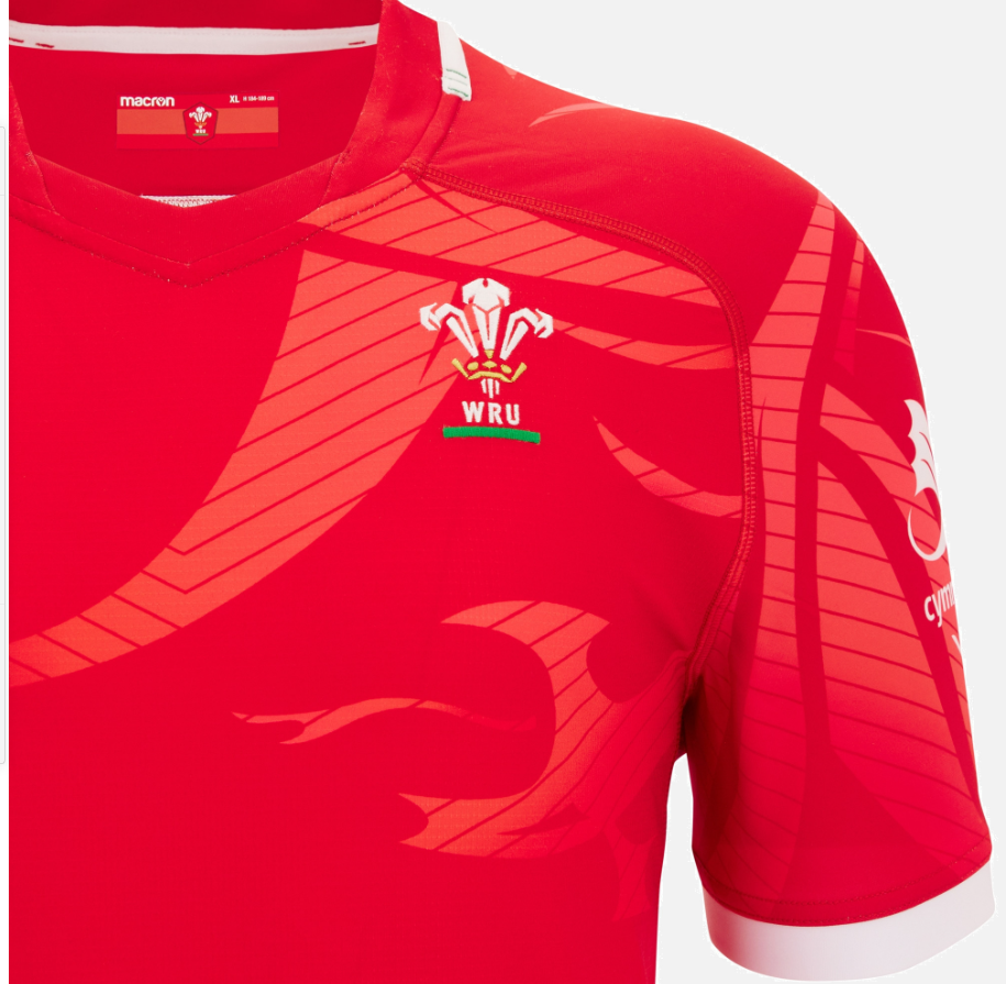 Men's Wales Rugby 2022 Home Shirt