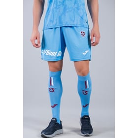Kinder Trabzonspor 2024/25 Dritt Authentic Matchshorts - Blau