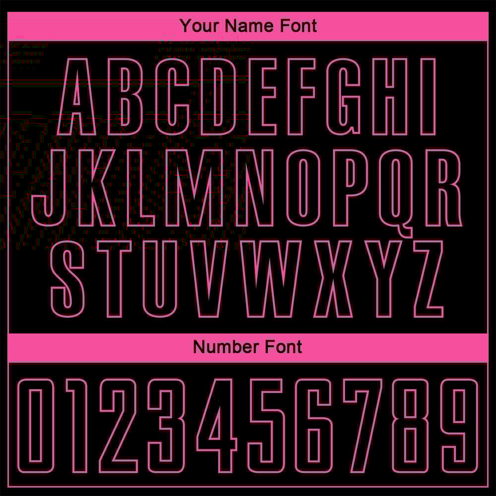 Custom Jersey Uniform Soccer Sublimation Black Pink