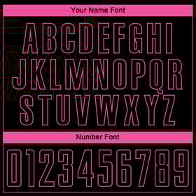 Custom Jersey Uniform Soccer Sublimation Black Pink