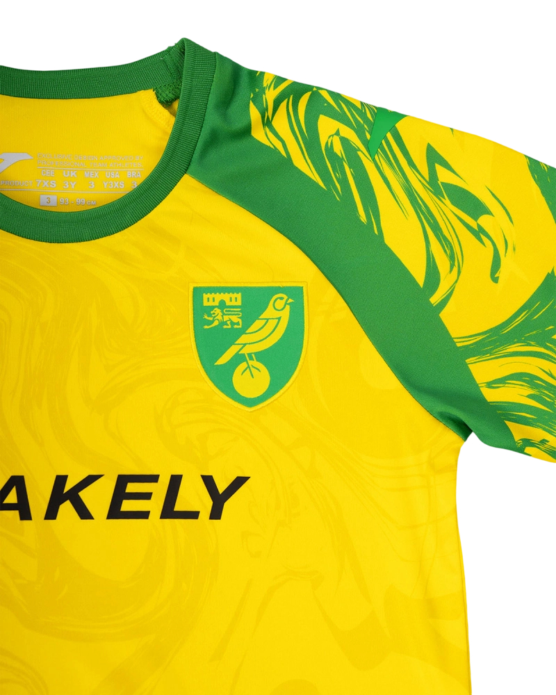 Kit Home Norwich City 2026/27 Bambino