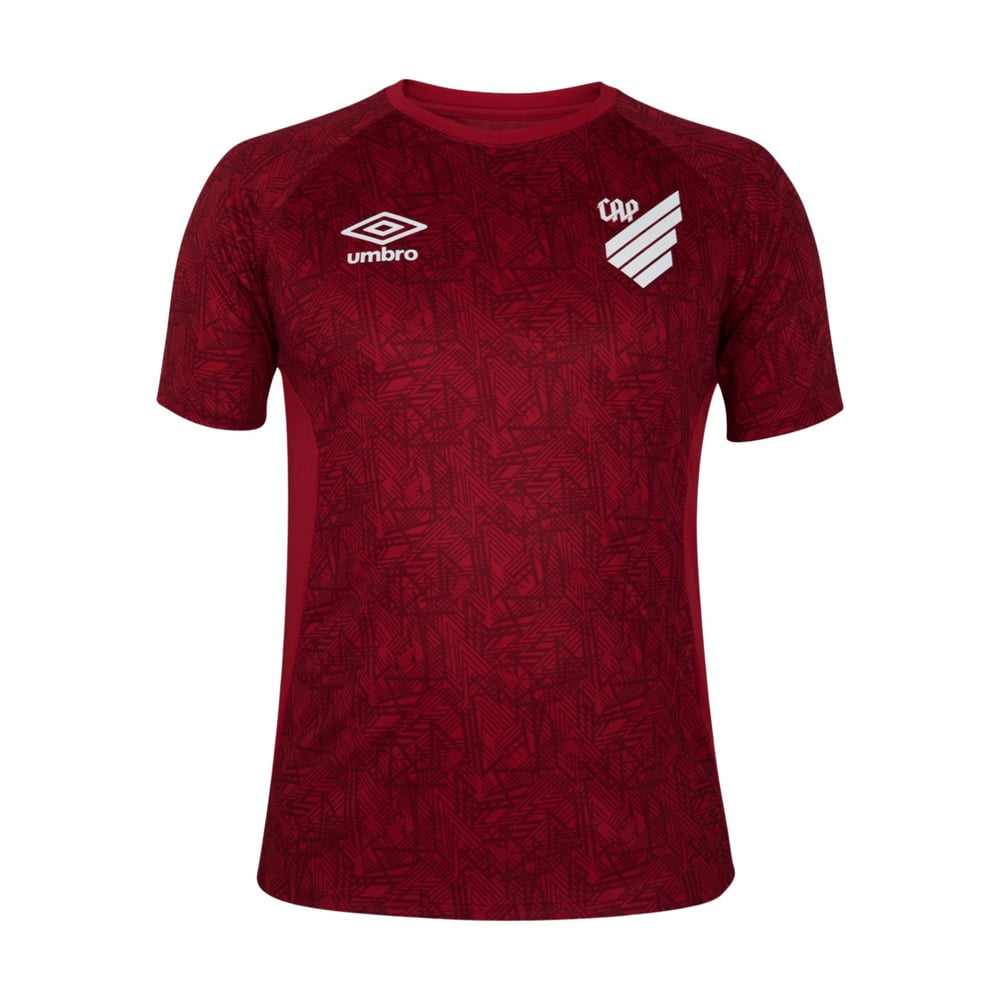 T-shirt troisième femme Athletico Paranaense 2024 Authentic Training - Grenat