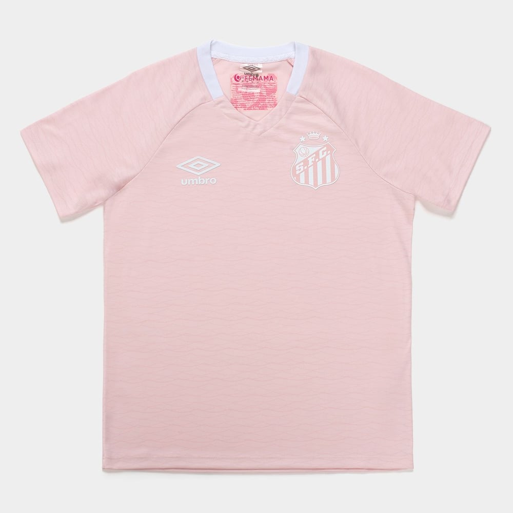 Herren Santos FC 2025/26 Drittes Pink-October-Trikot