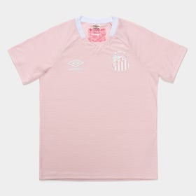 Herren Santos FC 2025/26 Drittes Pink-October-Trikot
