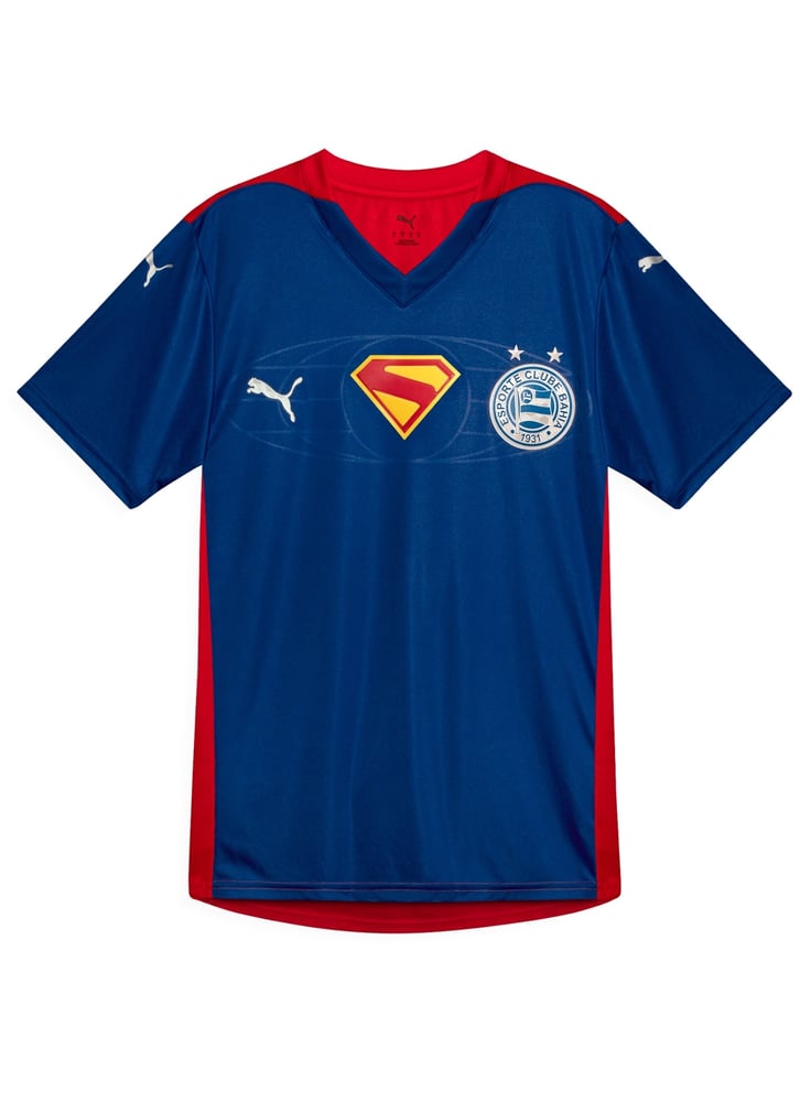 Herren EC Bahia 2025 Drittes Sondertrikot – Blau und Rot