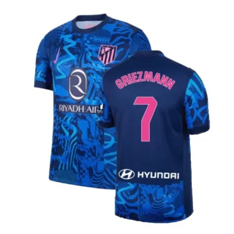 Kinder GRIEZMANN Atletico Madrid 2024/25 Drittes Trikot