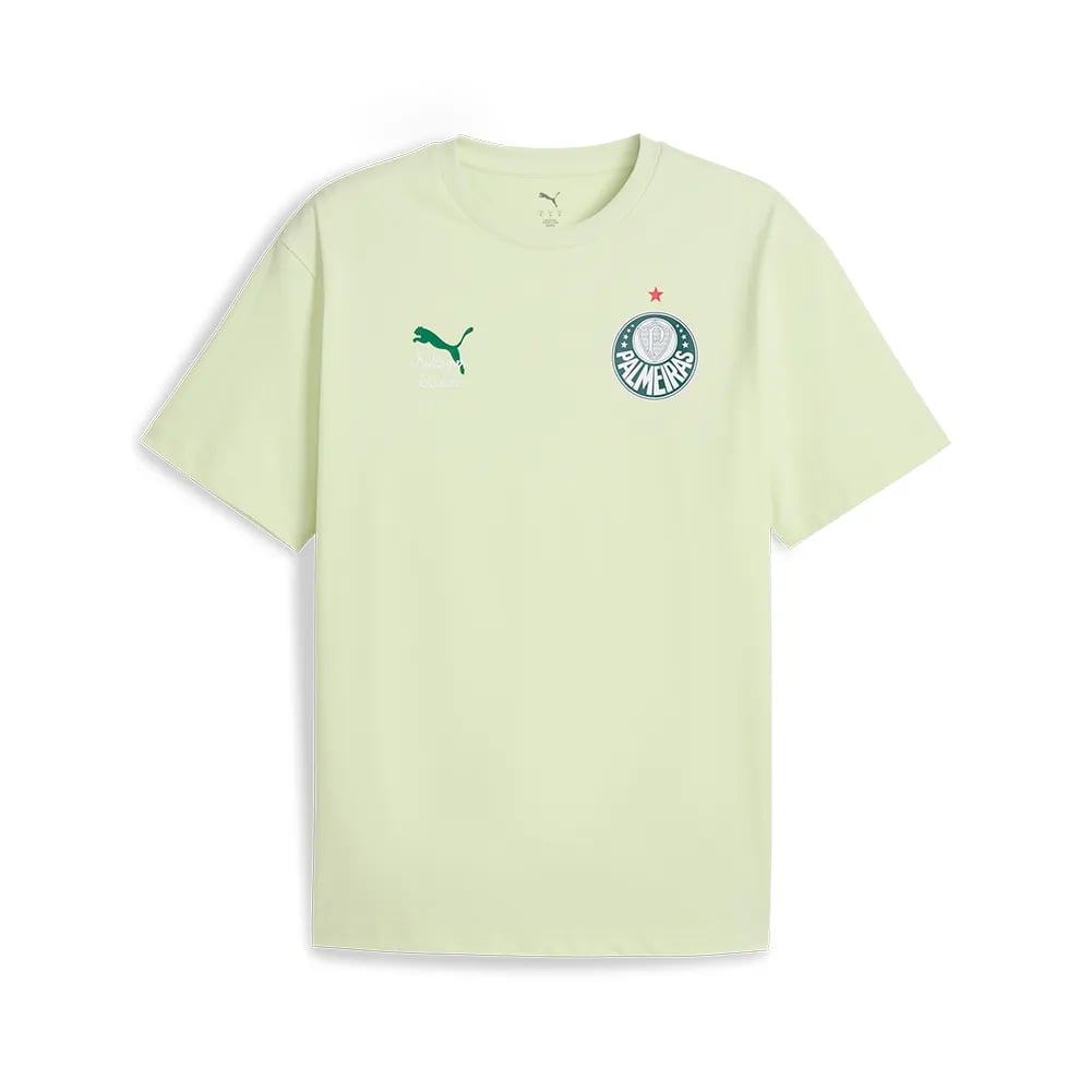Kinder Palmeiras 2025/26 Drittes KidSuper-Trikot - Hellgrün