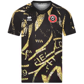 Damen Sheffield United 2025/26 Drittes Aufwärmtrikot - Schwarz