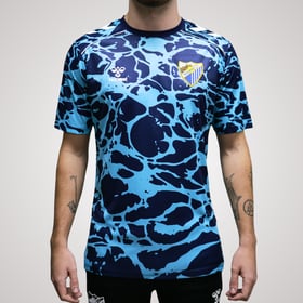 Kinder Málaga CF 2025/26 Drittes Aufwärmtrikot - Marineblau