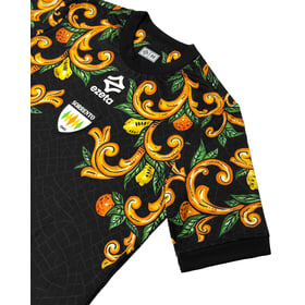 Camiseta portero visitante masculina Sorrento Calcio 1945 2025/26 Negra