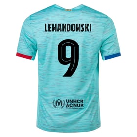 Barcelona #9 Robert Lewandowski Drittes Trikot 23/24