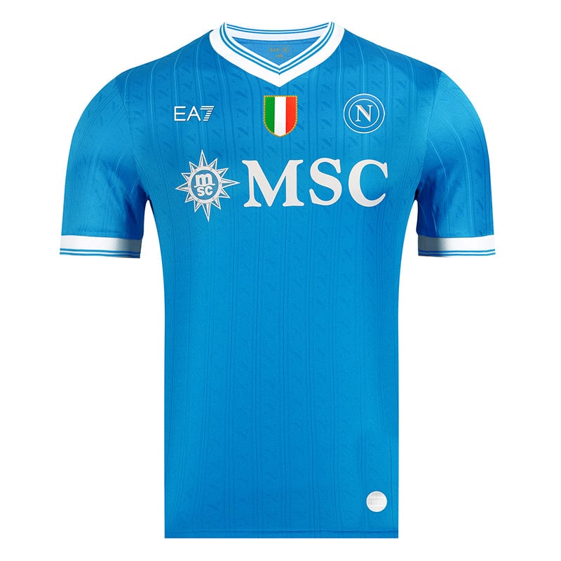 Herren Neapel 2025/26 Heim Euro Trikot